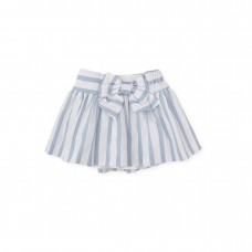 TUTTO PICCOLO φούστα ριγέ 7433S24-B02 γαλάζια 